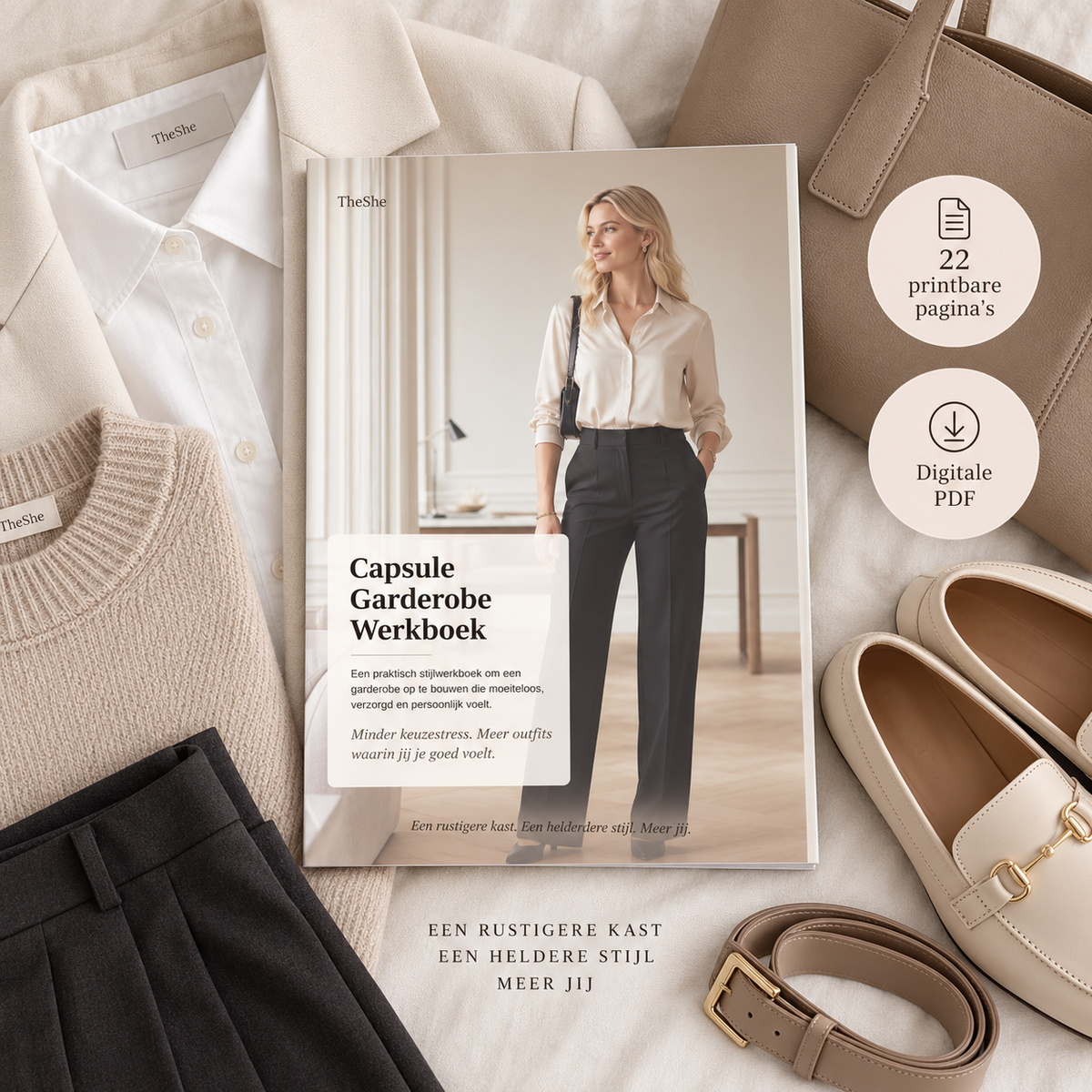 TheShe Capsule Garderobe Werkboek