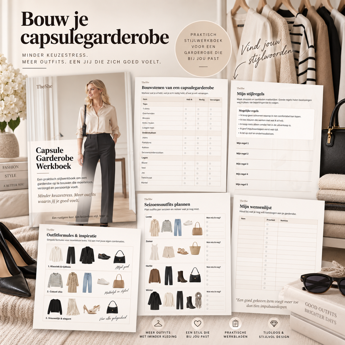 TheShe Capsule Garderobe Werkboek