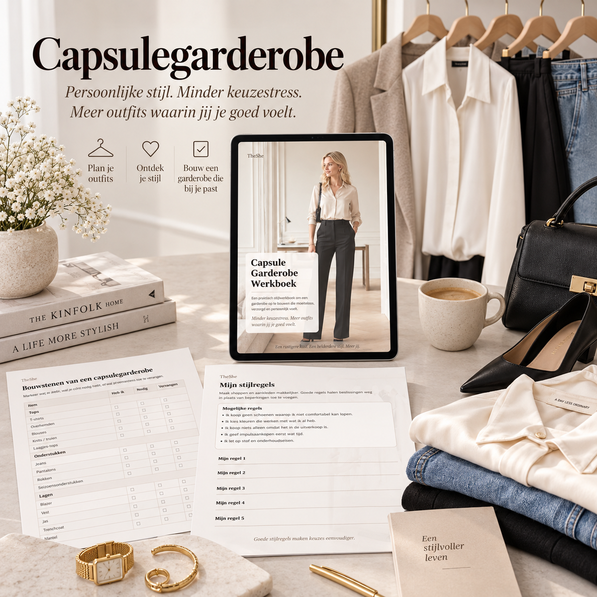 TheShe Capsule Garderobe Werkboek