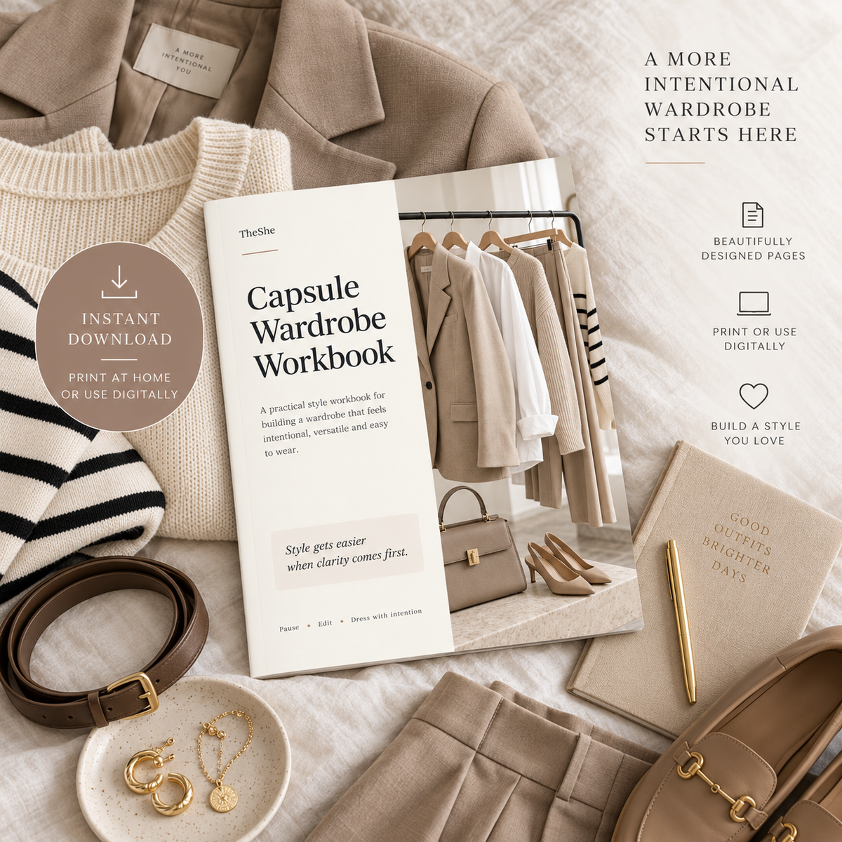 TheShe Capsule Garderobe Werkboek