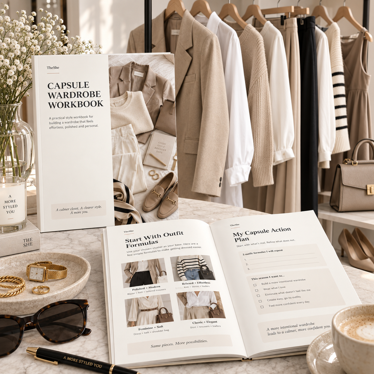 TheShe Capsule Garderobe Werkboek