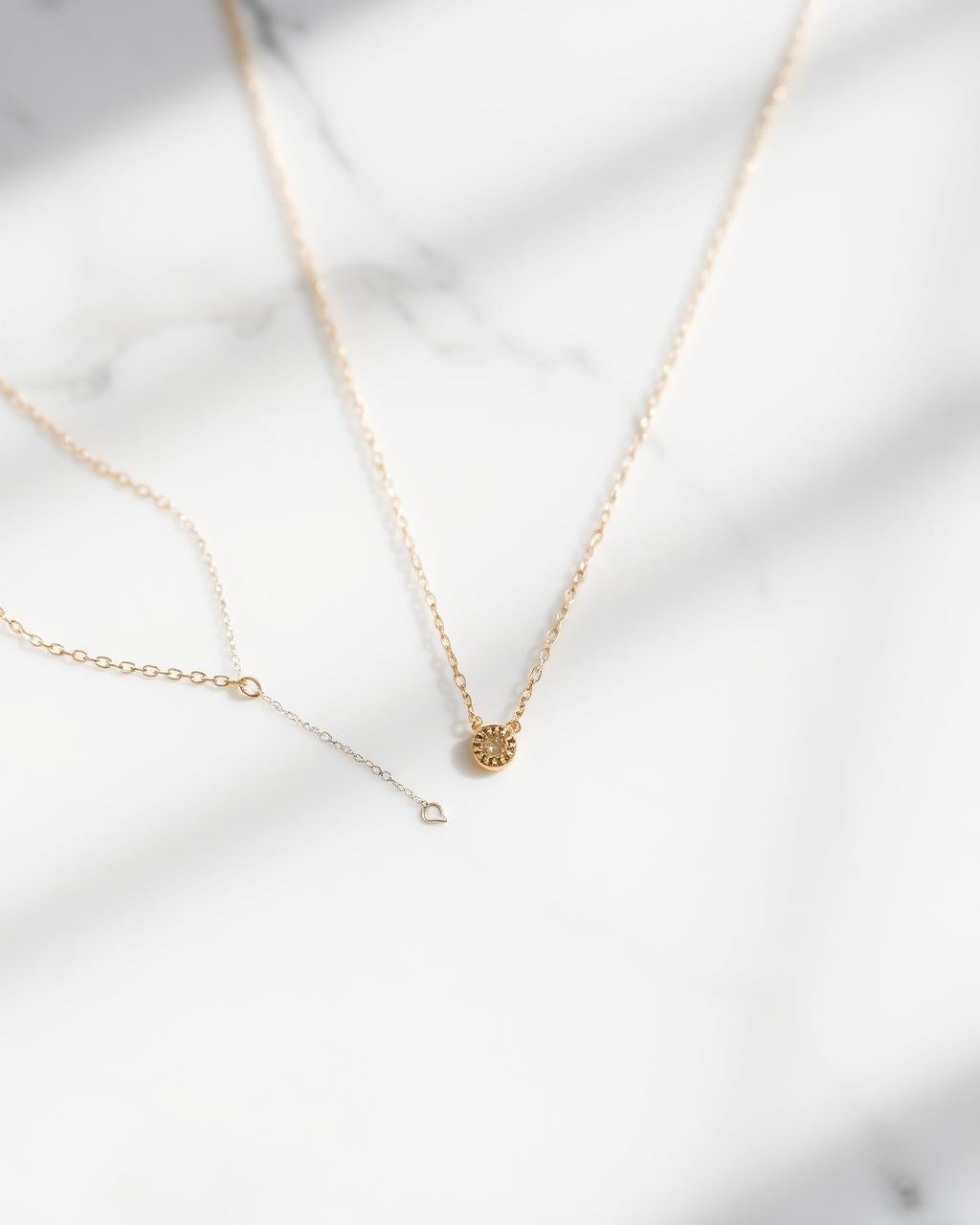 Minimalistische goudkleurige ketting