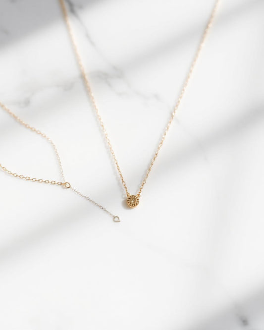 Minimalistische goudkleurige ketting